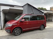 VW California Ocean Camper Van T6.1 2024 Fortana Red 2.0lt BiTDi 204PS 7 Speed DSG Automatic